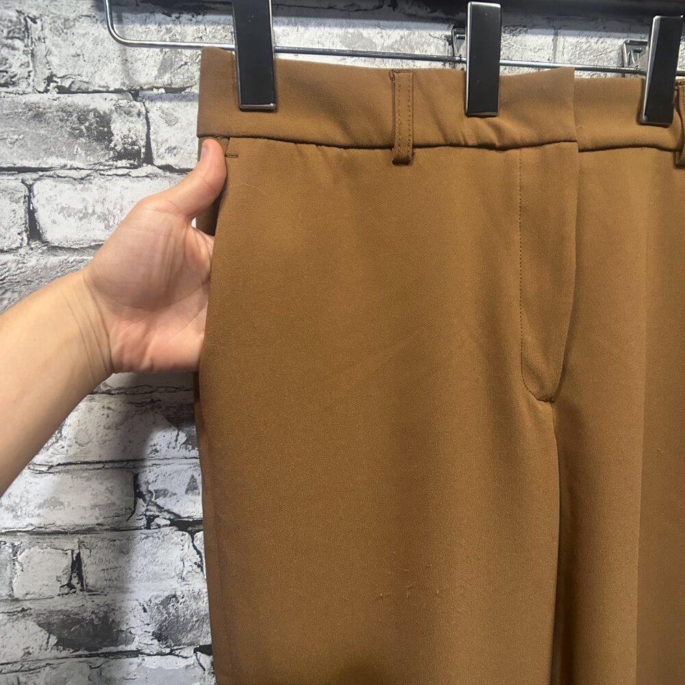 EUC Nicole Miller New York Women's Brown Trousers Size 8 - Picture 3 of 13
